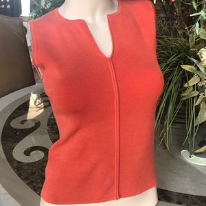 Georgiou Silk Knit Top Tank